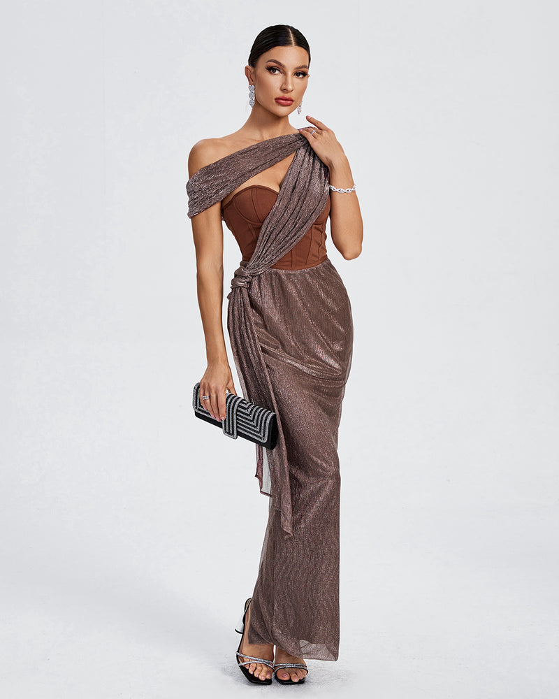 Limousine metal brown