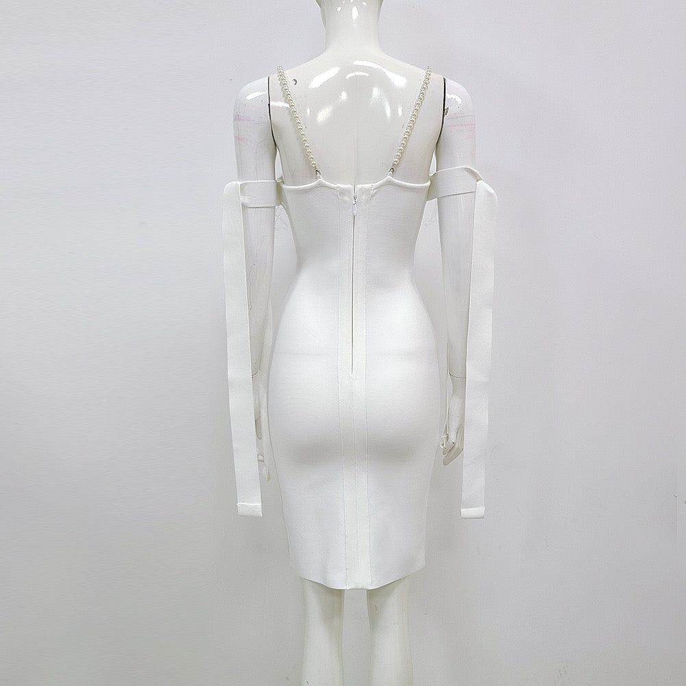 Lexa Swarovski Bandage dress