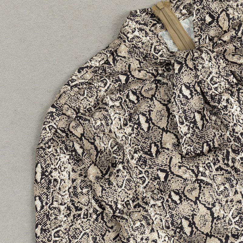 Chic snake dress