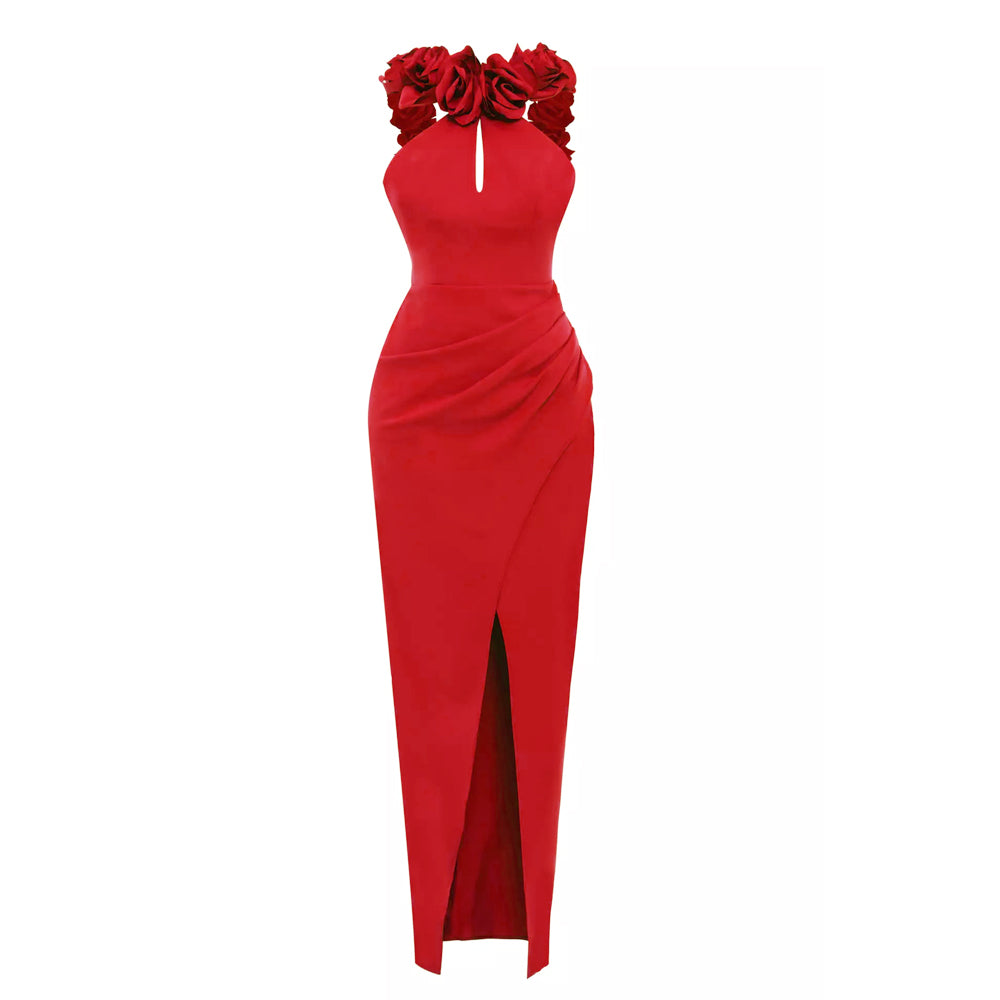 Amy red Bodycon Dress