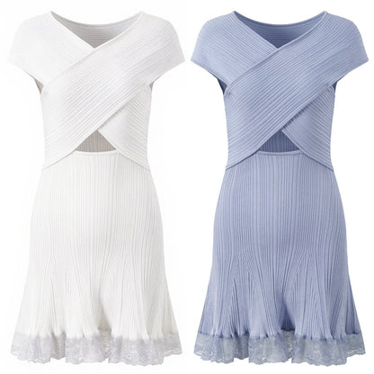 Sky mini dress