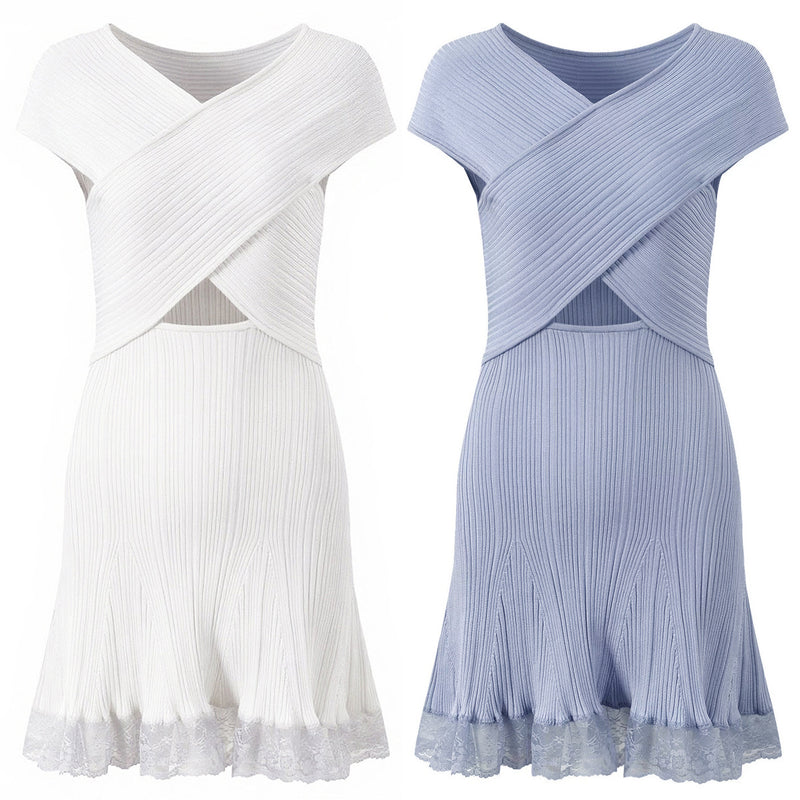 Sky mini dress