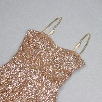 Lussy Paillettes Gold