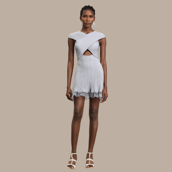 Sky mini dress
