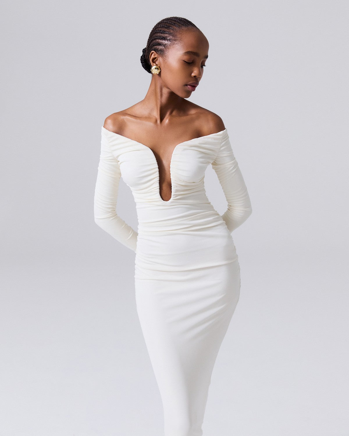 Sharon white Boat cut