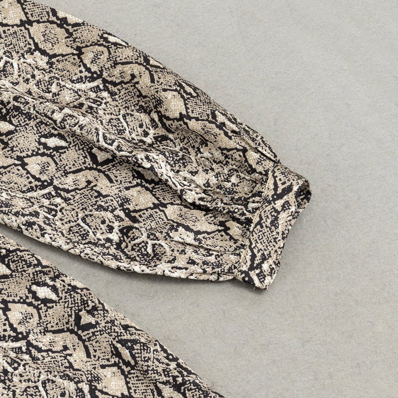 Chic snake dress