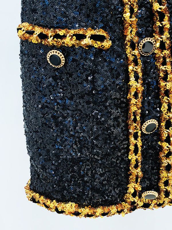 Stephy Mini bustier dress with sequins