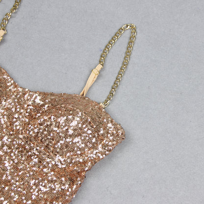 Lussy Paillettes Gold