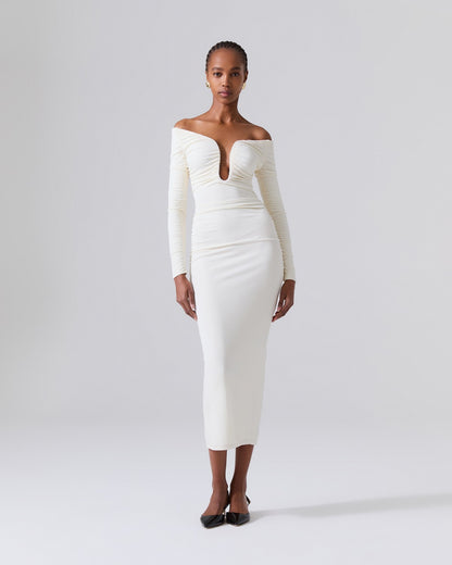 Sharon white Boat cut