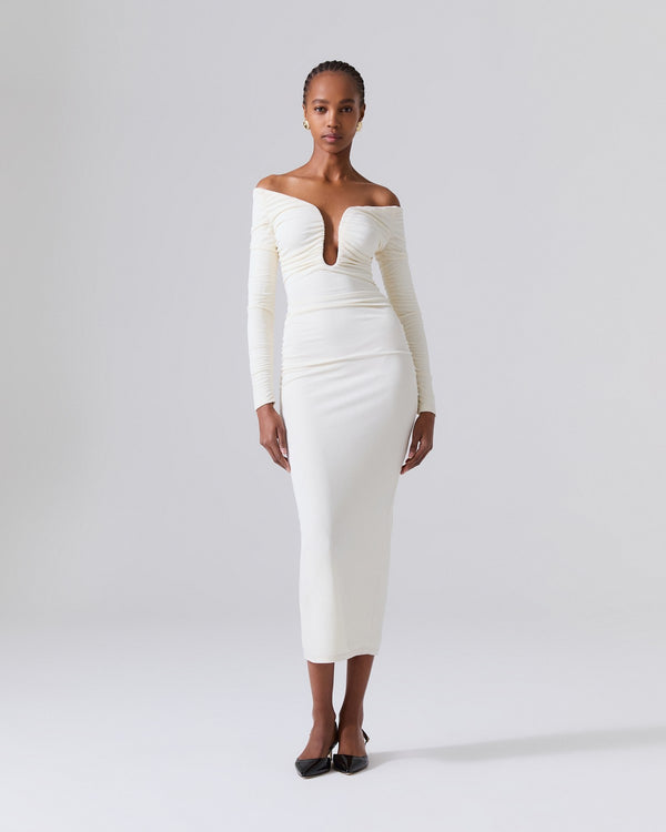 Sharon white Boat cut