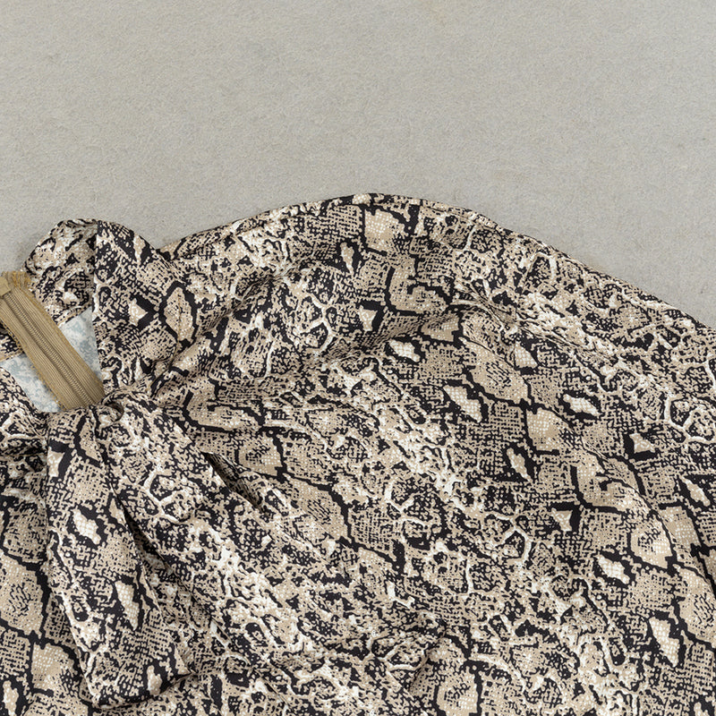 Chic snake dress