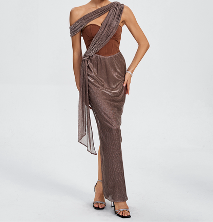 Limousine metal brown