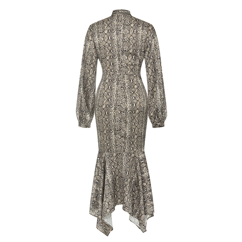 Chic snake dress