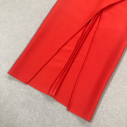 Amy red Bodycon Dress