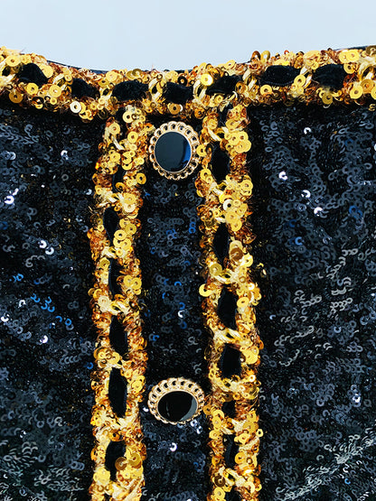Stephy Mini bustier dress with sequins